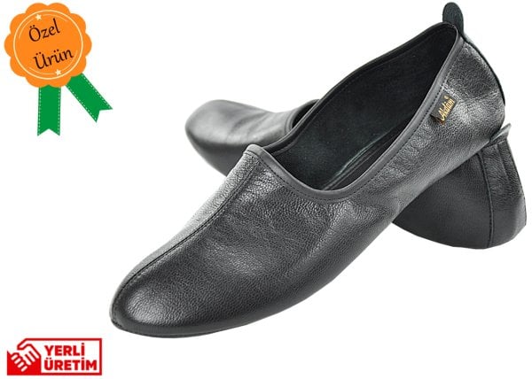 Akdam Deri Tavaf Patiği Siyah