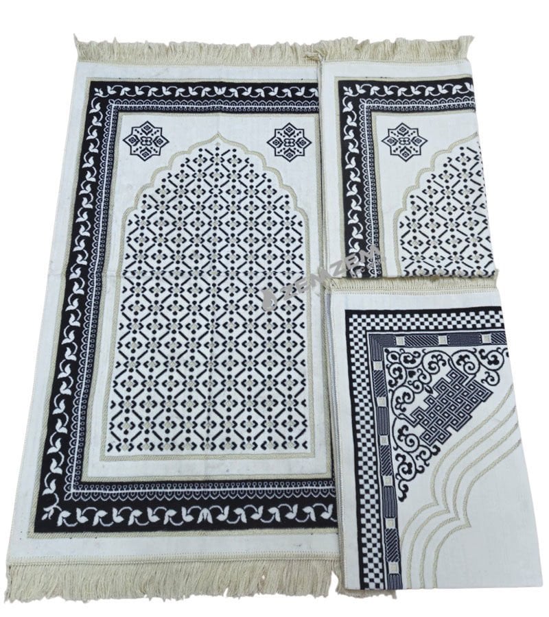 Seccade Kadife Açık Renk Simli 550 gr