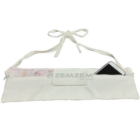 İhram Kemeri Bez Cepli Bağcıklı