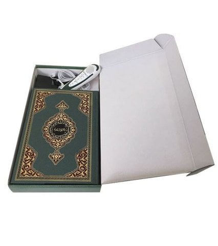 Hayrat Kalem Kuran Kerim Seti Yeşil Orta Boy