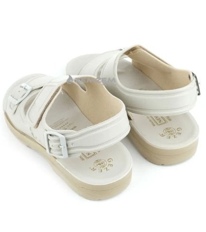 Gezer Erkek Hac Umre Sandaleti Krem