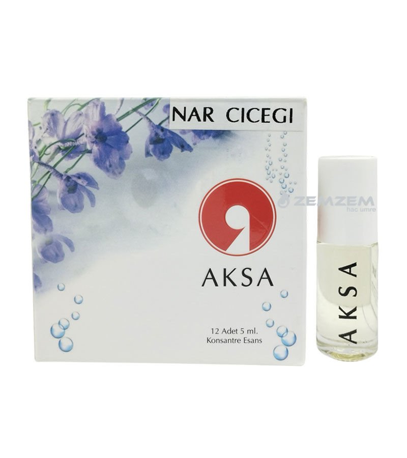 Toptan Aksa Esans Nar Çiçeği 5 ml - 12 li Paket Seçenekli